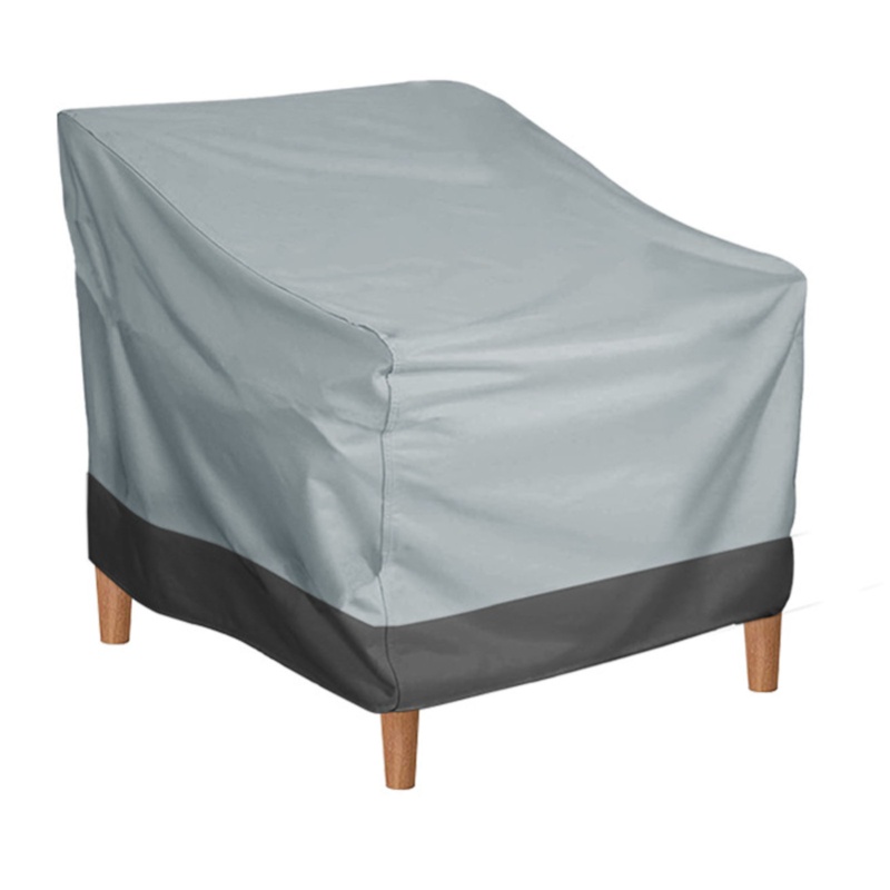 Outdoor Furniture Black - パティオチェアカバー オックスフォード布 撥水 シルバーコーティング 屋外家具カバー 家庭用