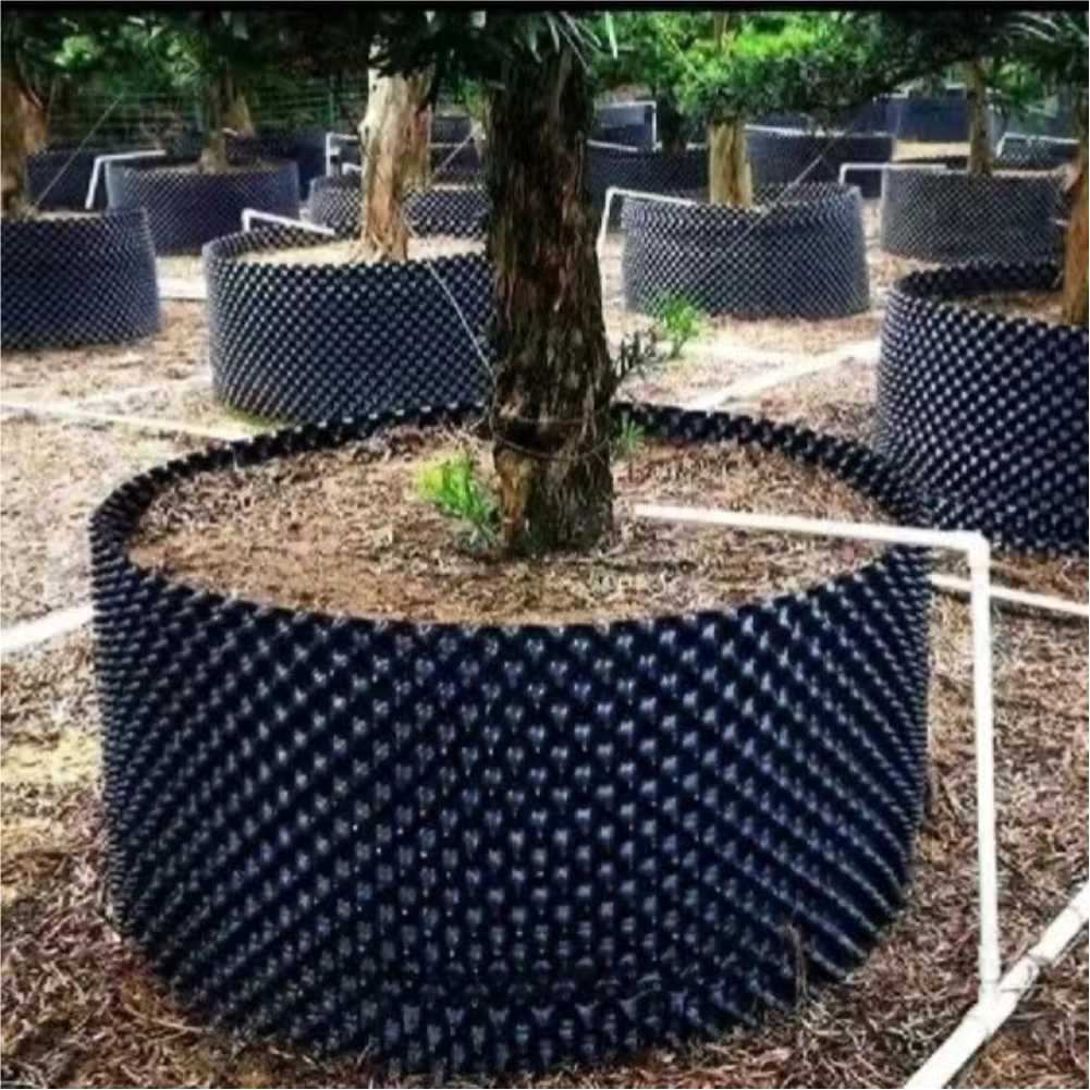 Outdoor Furniture Metal - 育成コンテナガーデンツリー盆栽移植ツール高速育苗ポット植物根エアープルーニングコントロール育苗ポットトレーナー高速根育成