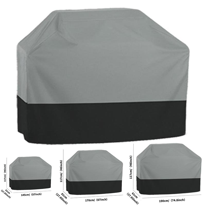 Outdoor Furniture Upholstery Near Me - 屋外グリルカバー防水バーベキューカバーガーデンウェーバー重い家具カバー 210T 布ガス炭電気グリルカバー