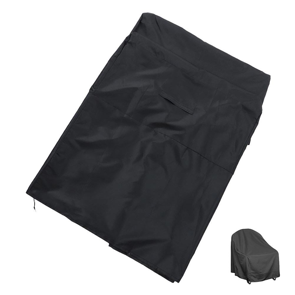 Outdoor Furniture Cover Waterproof - 屋外用回転式パティオチェアカバー 大型 210Dオックスフォード 防水 重厚保護 パティオロッキングチェア