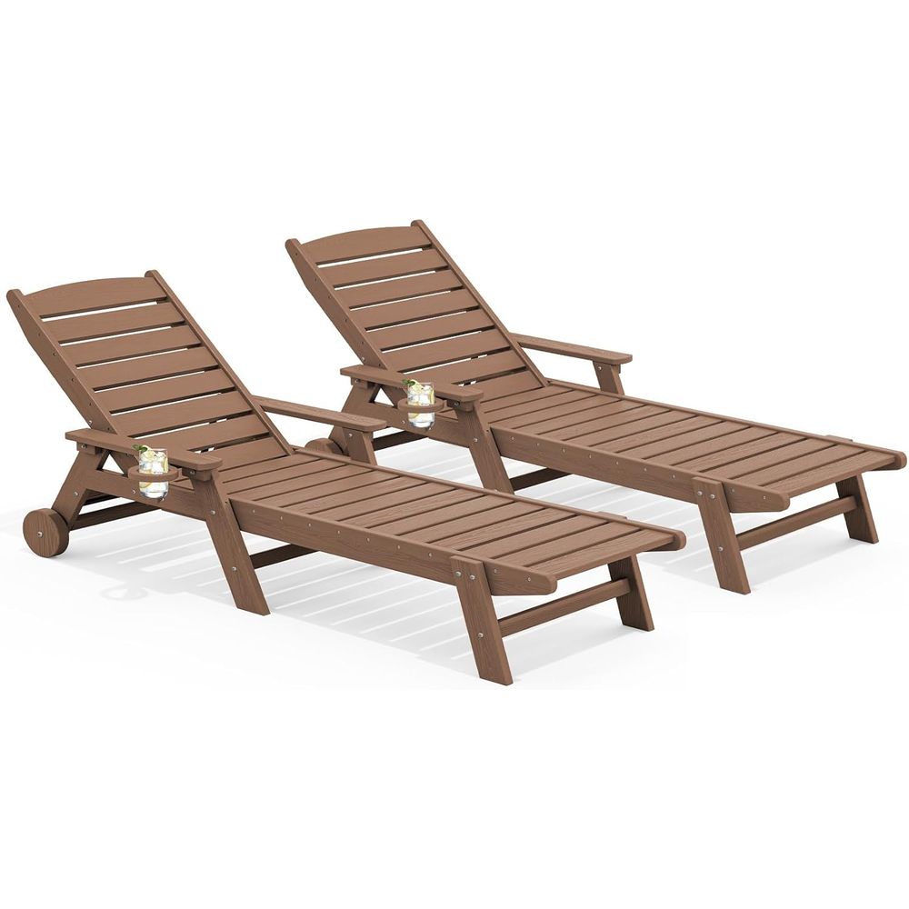 Outdoor Furniture Ofo - HDPE アウトドア ラウンジチェア セット o 2