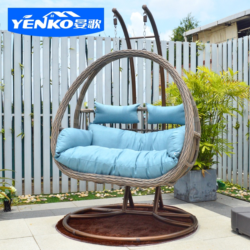 Garden Swing Chair - 二人掛けハンモック価格ハンギングチェア屋外家具パティオスイングガーデン屋外家具ハンギングパティオスイングチェア