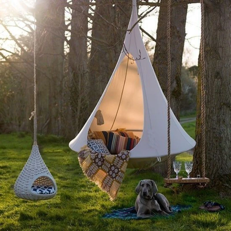 Garden Swing Chair - 子供スイング屋外ガーデンキャンプハンモックツリーテント子供椅子おもちゃの部屋ジムフィットネス天井吊りソファベッド遊び場 100 センチメートル