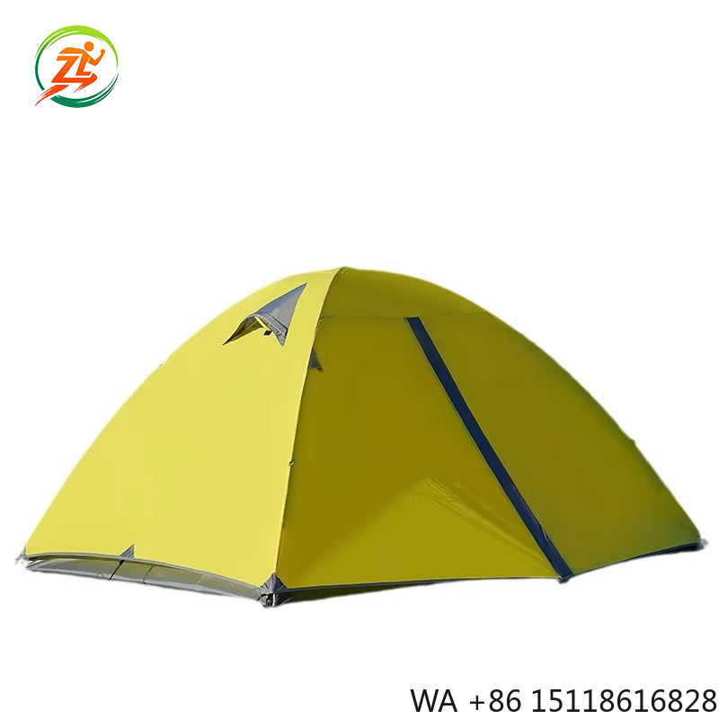 Outdoor Furniture Aluminium - 軽量アウトドアハイキング登山テント 2-3人用 防風・防水 プロ仕様 アルミポール オックスフォードポリエステル