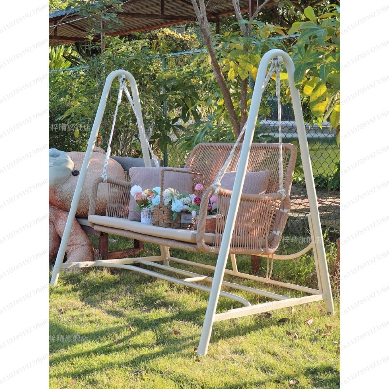 屋外中庭スイングロッキングチェア屋外小型中庭バルコニーガーデ - Garden Swing Chair のレビューと価格