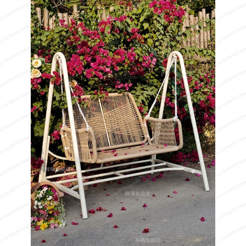 屋外中庭スイングロッキングチェア屋外小型中庭バルコニーガーデ - Garden Swing Chair のレビューと価格