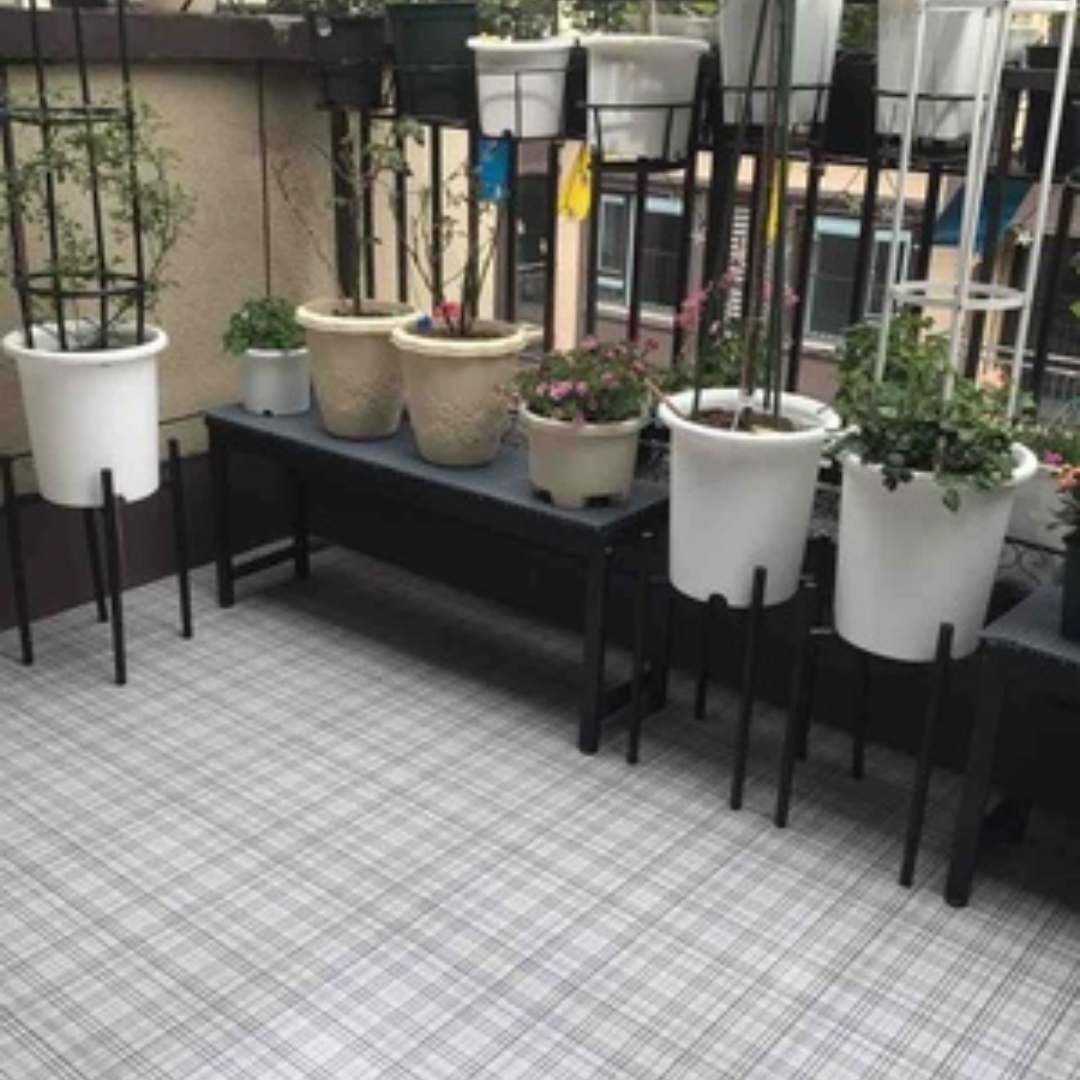 屋外家具植物スタンド、バルコニー棚、緑色の鉄のアートラック、 - Outdoor Furniture Balcony のレビューと価格