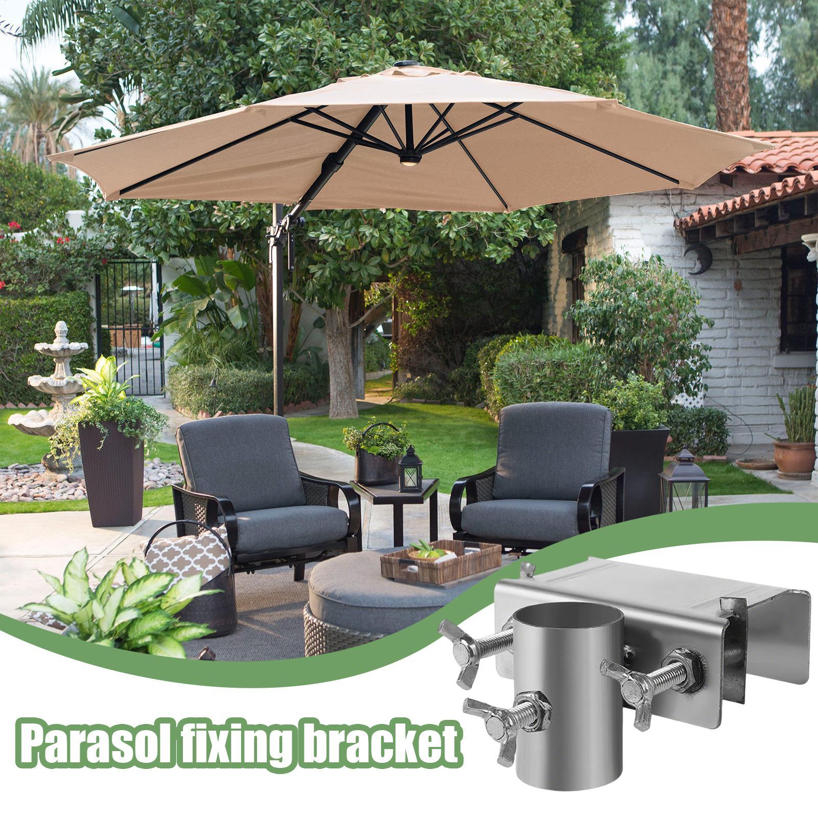 パティオ傘用ステンレスパーツ多機能家庭用傘収納ラック、バルコ - Outdoor Furniture Balcony のレビューと価格
