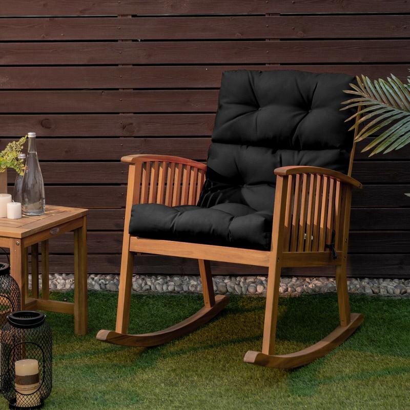 タフテッド屋外パティオチェアクッション、織りスエードベッドフ - Outdoor Furniture Cushions 22 X 22 のレビューと価格
