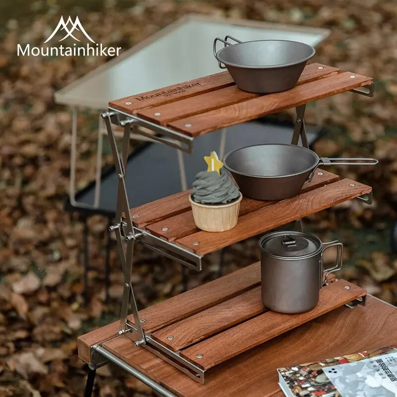 MOUNTAINHIKER 3段ラックアップグレードアウトド - Outdoor Furniture Usa のレビューと価格