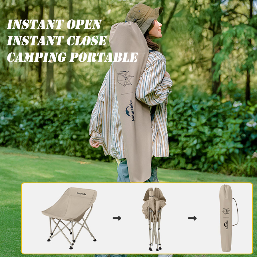 Naturehike キャンプチェア StarMoon T0 - Outdoor Furniture Used のレビューと価格