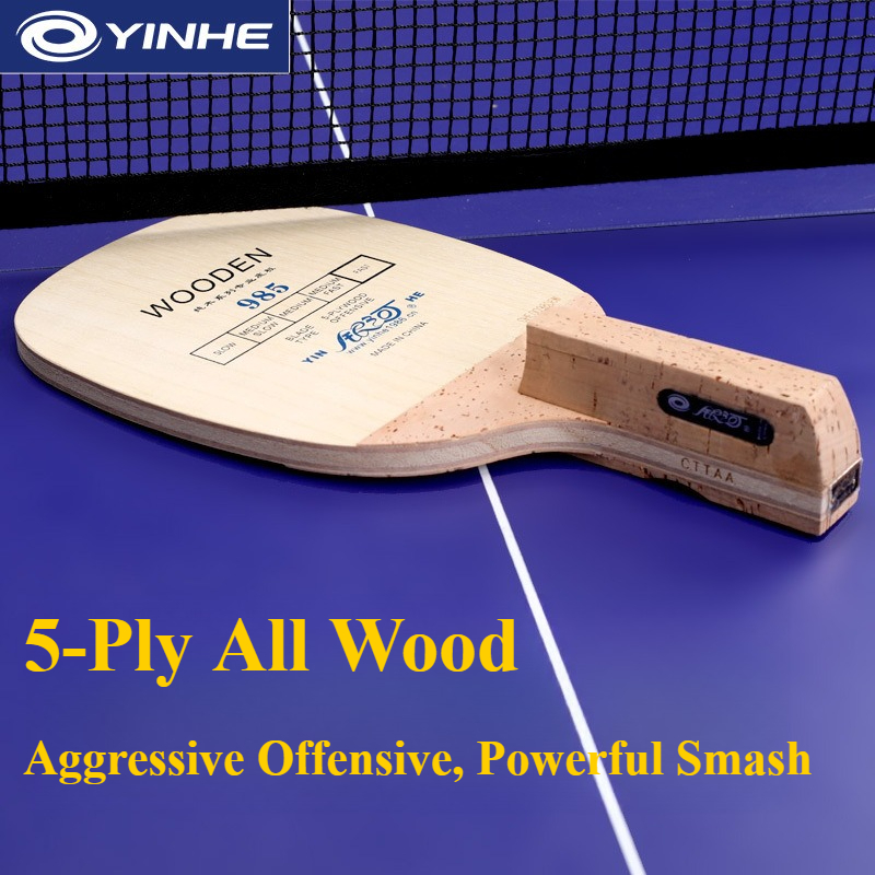 YINHE 985 日本製ペンホールド卓球ブレード 5層オー - Outdoor Furniture Wood のレビューと価格