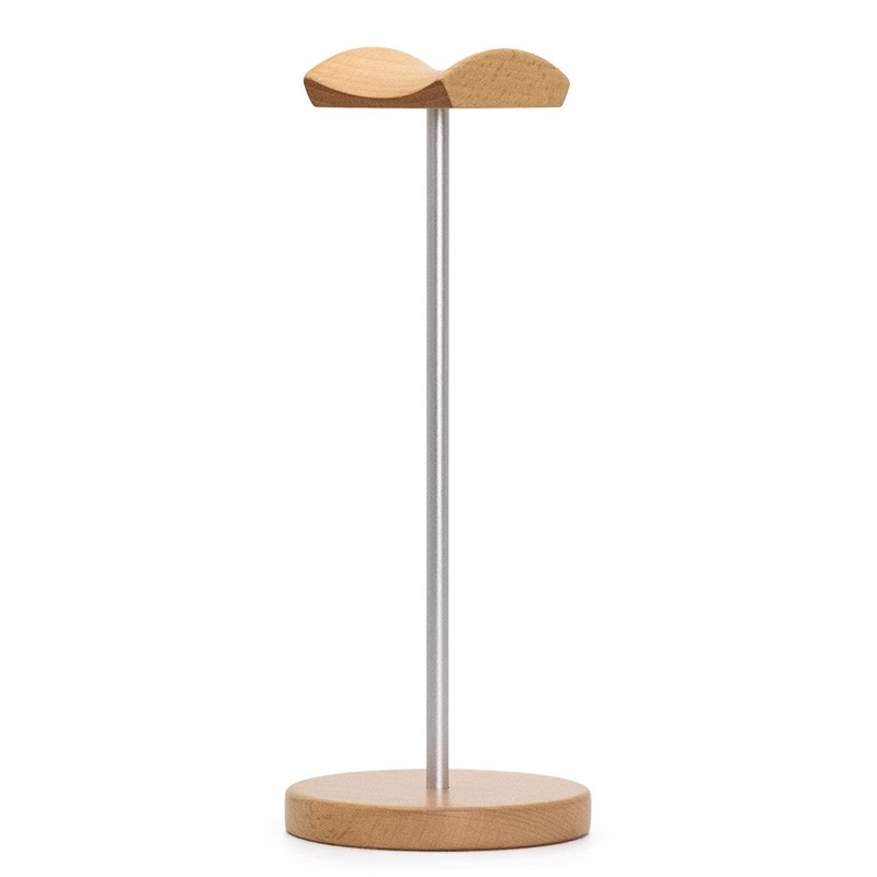 ブラックウォルナット材とアルミニウム製ヘッドホンスタンド、天 - Outdoor Furniture Wood のレビューと価格
