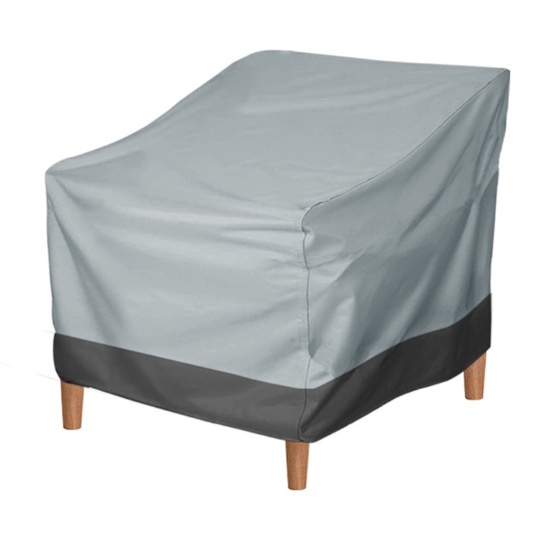 パティオチェアカバー オックスフォード布 撥水 シルバーコー - Outdoor Furniture Black のレビューと価格