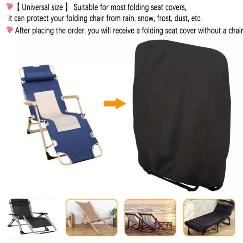 ガーデン/屋外折りたたみ椅子カバー、ブラック防水&UV耐性、 - Outdoor Furniture Black のレビューと価格