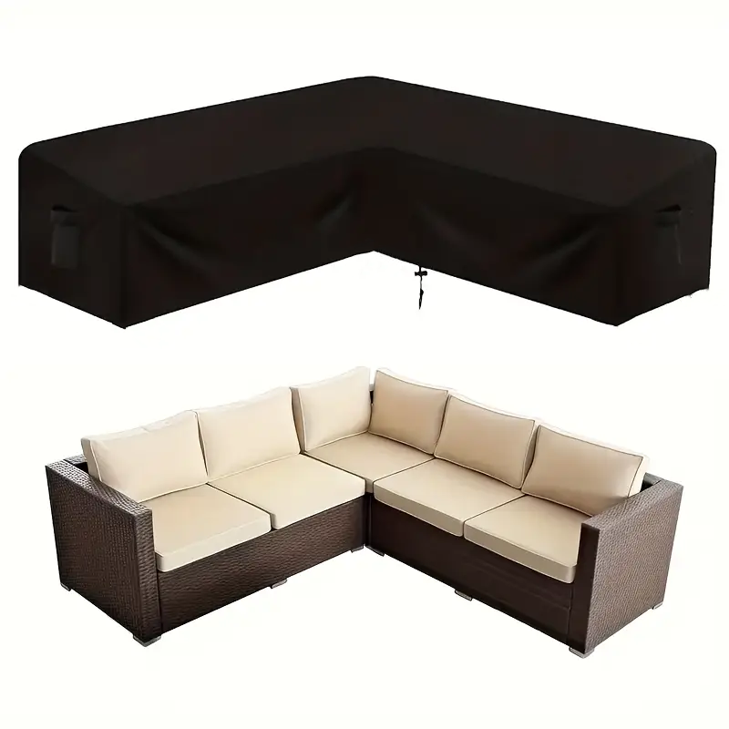 頑丈な屋外用V字型家具カバー - 防風・防塵パティオ、庭、テ - Outdoor Furniture Used のレビューと価格
