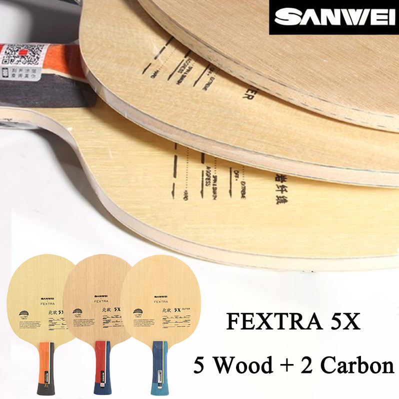 SANWEI FEXTRA 5X 卓球ブレード 5ウッド 2 - Outdoor Furniture Wood のレビューと価格