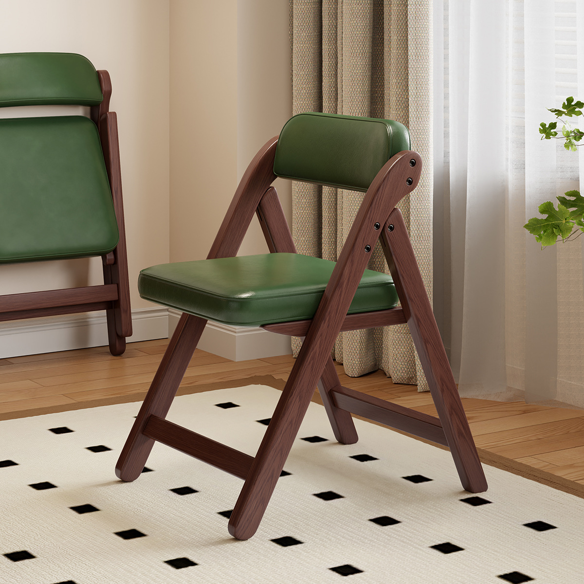 ヴィンテージスタイルの無垢材折りたたみ椅子、レストラン用ダイ - Outdoor Furniture Vintage のレビューと価格