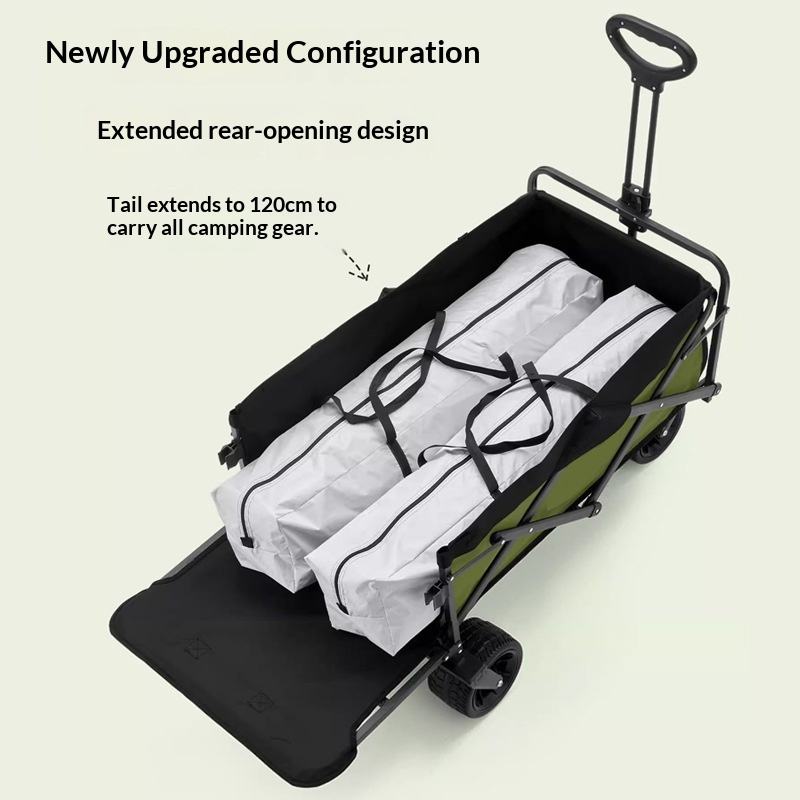 工場直売 四輪プラットフォーム キャンプ用ユーティリティワゴ - Outdoor Furniture Table のレビューと価格