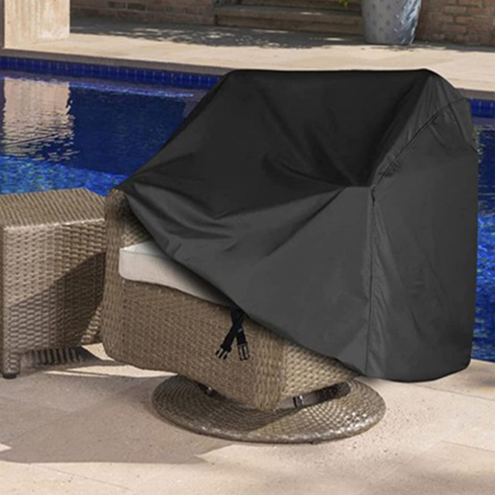屋外用回転式パティオチェアカバー 大型 210Dオックスフォ - Outdoor Furniture Cover Waterproof のレビューと価格