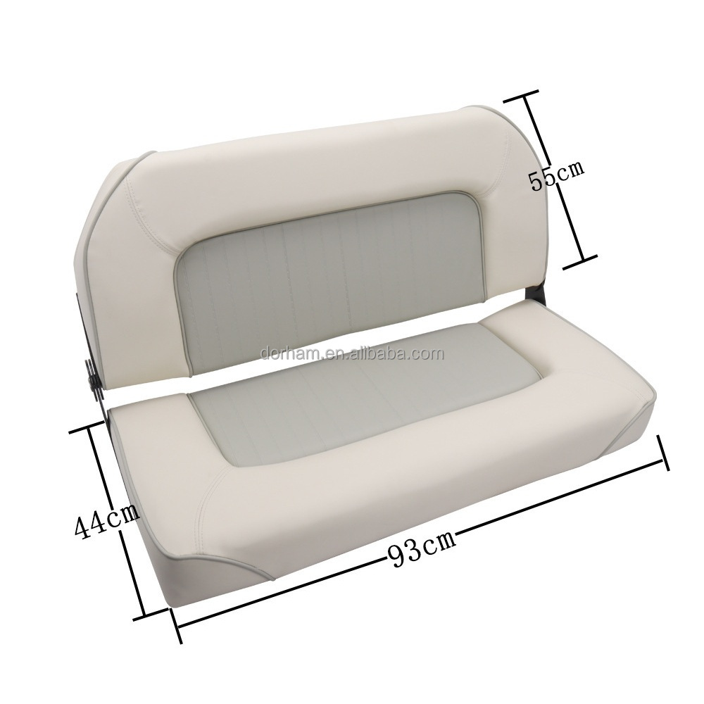 マリンダブル折りたたみ式ベンチシート、ローバック、高密度クッ - Outdoor Furniture Used のレビューと価格