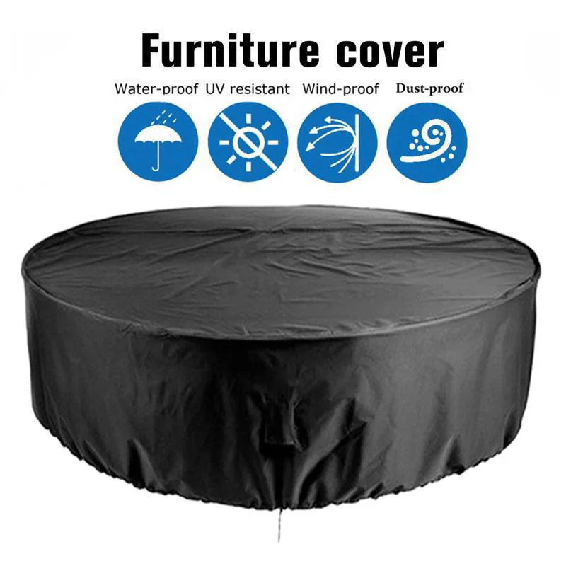 ファイヤーピットカバーラウンド火鉢ストーブカバー防水防風日焼 - Outdoor Furniture Upholstery Near Me のレビューと価格