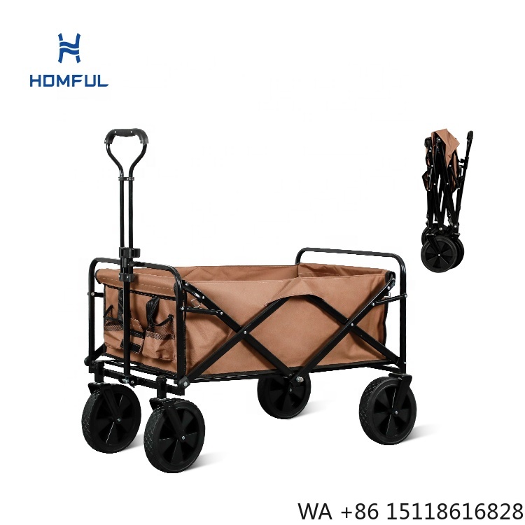 HOMFUL釣り用ボラーワゴン折りたたみ式キャンプトロリーワ - Outdoor Furniture Table のレビューと価格