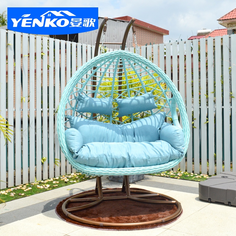 二人掛けハンモック価格ハンギングチェア屋外家具パティオスイン - Garden Swing Chair のレビューと価格