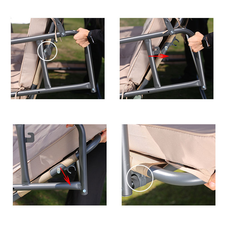 中庭スイングガーデンテラスバスケットクレードルチェアハンギン - Garden Swing Chair のレビューと価格