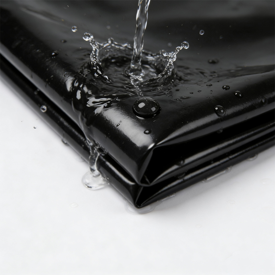 耐久性のある純黒のPVC防水防塵チェアカバー、中庭での屋外家 - Outdoor Furniture Black のレビューと価格