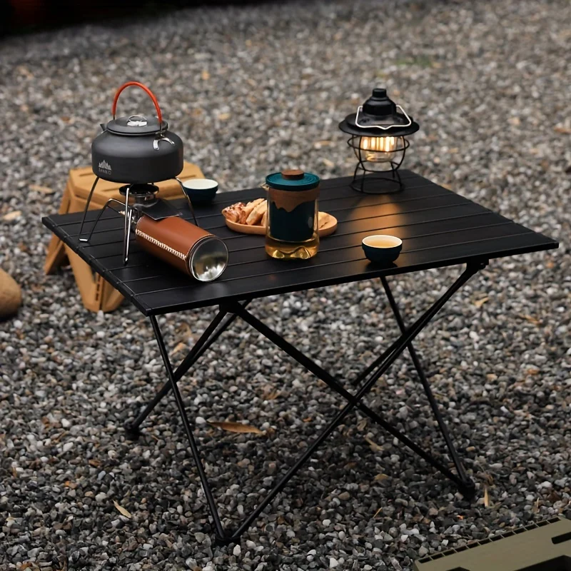 ポータブルアウトドア折りたたみアルミテーブル、ピクニック、キ - Outdoor Furniture Usa のレビューと価格