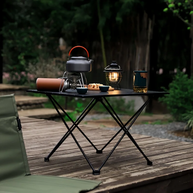 ポータブルアウトドア折りたたみアルミテーブル、ピクニック、キ - Outdoor Furniture Usa のレビューと価格