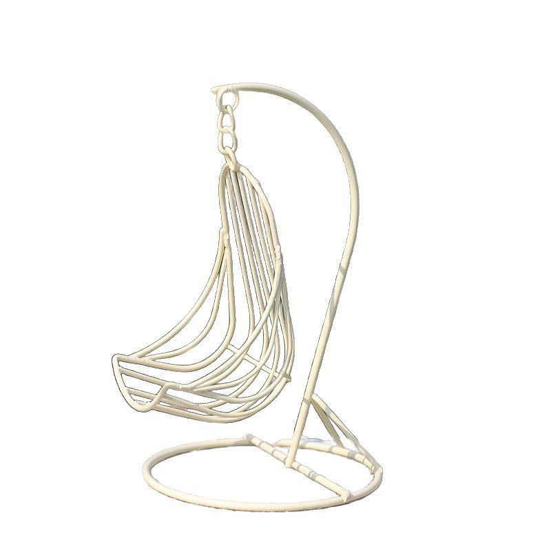 日本のヴィンテージ風アイアン製ミニハンギングチェアスイング、 - Garden Swing Chair のレビューと価格