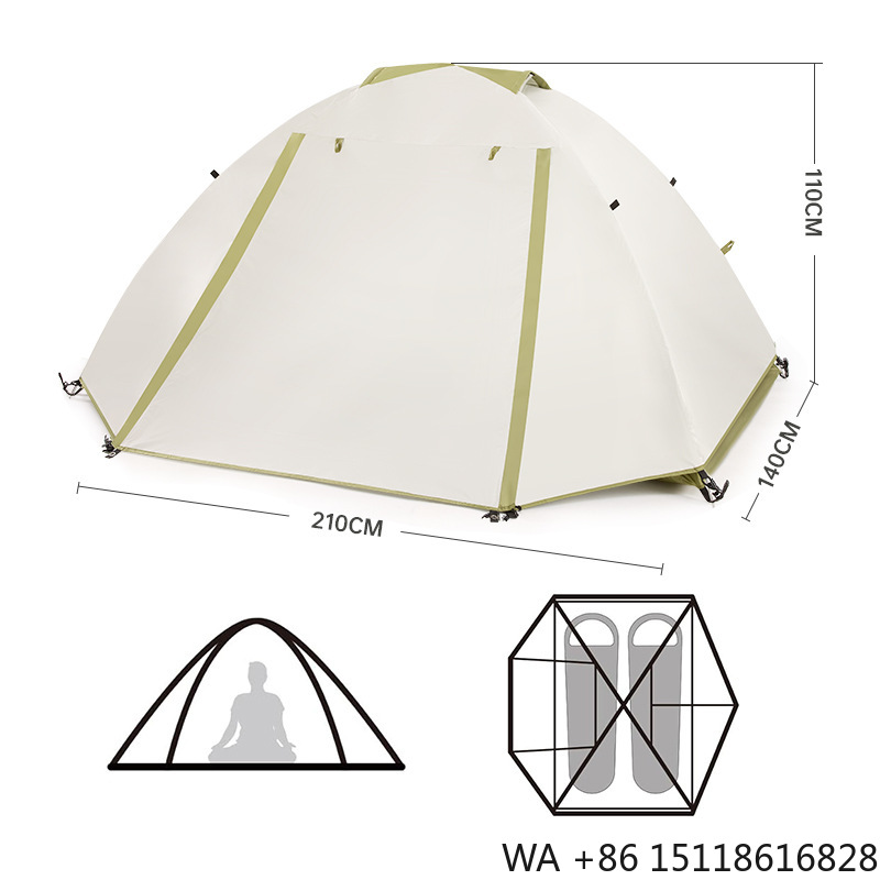 ハイキング、登山、トレッキング、キャンプ用テント、二層構造、 - Outdoor Furniture Aluminium のレビューと価格