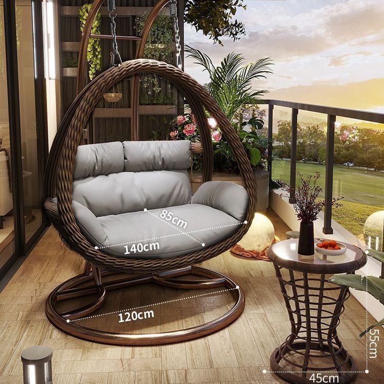 モダンデザイン屋内外兼用ロッキングスイング鳥の巣バルコニーハ - Outdoor Furniture Balcony のレビューと価格