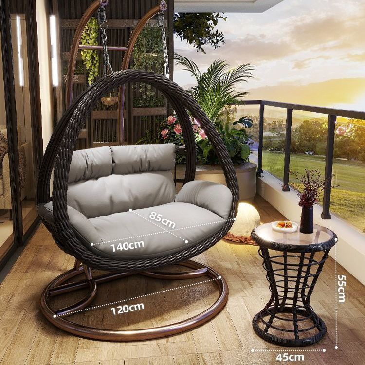 モダンデザイン屋内外兼用ロッキングスイング鳥の巣バルコニーハ - Outdoor Furniture Balcony のレビューと価格