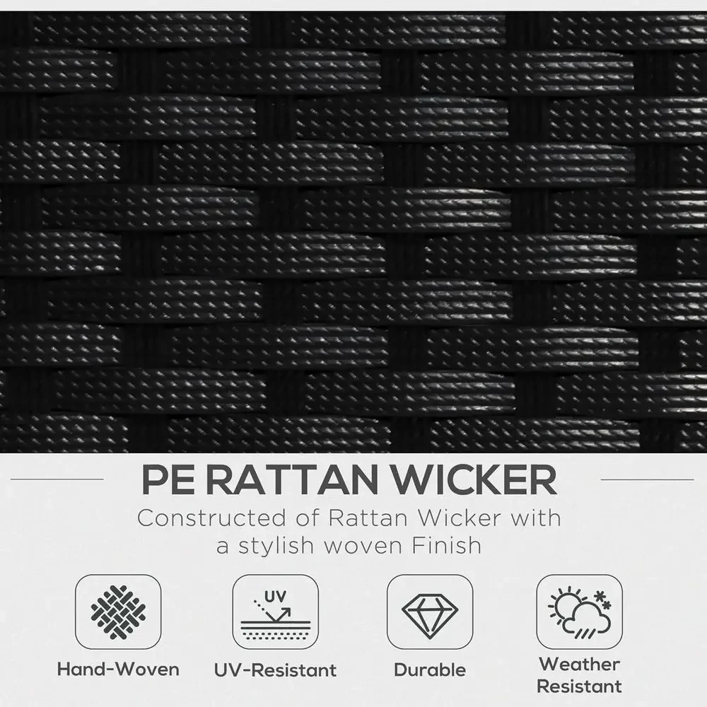 青いL字型ラタン屋外ソファセット、長椅子、二人掛けソファ、強 - Rattan Lounge Set のレビューと価格
