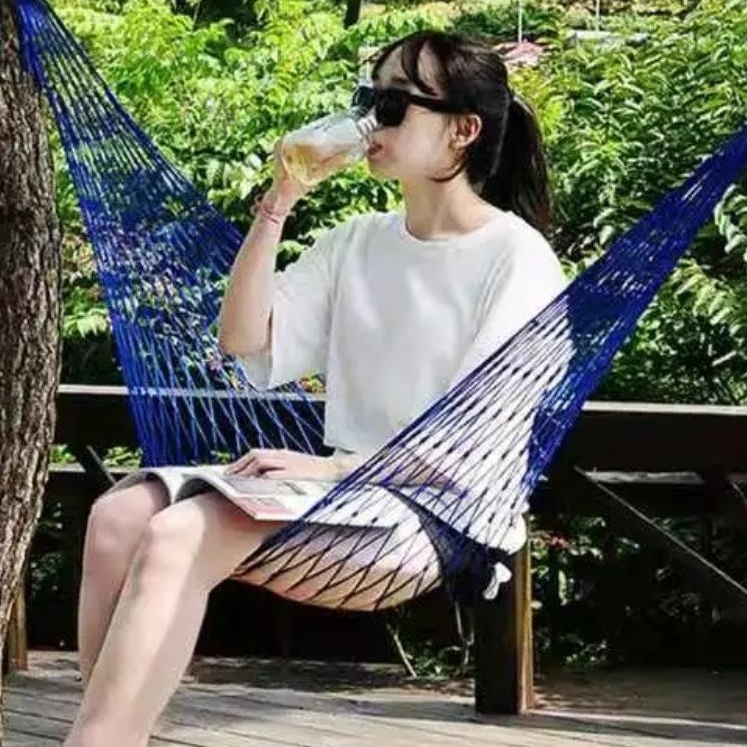 屋外キャンプネットベッドスイングチェア大人用睡眠ハンモックバ - Outdoor Furniture Balcony のレビューと価格