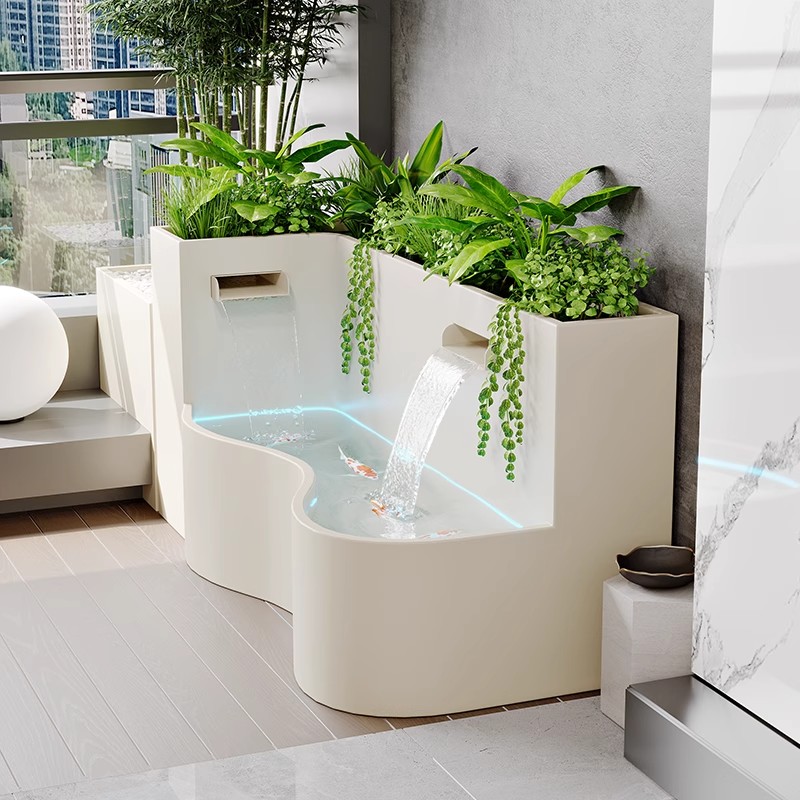 アルミ合金製モダン耐久性屋外家具流水フラワーボックス水槽養殖 - Outdoor Furniture Aluminium のレビューと価格
