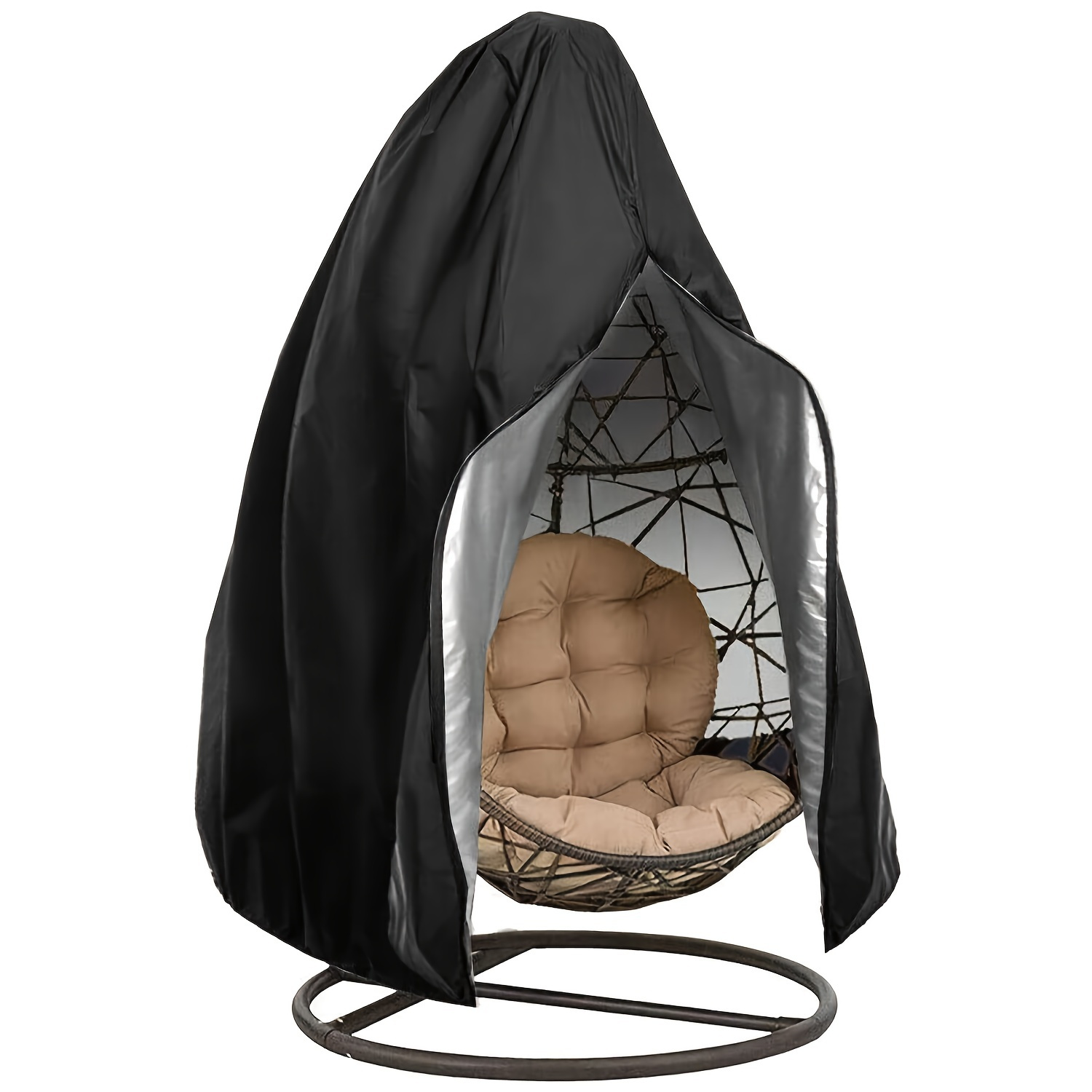 防水・UVカット・頑丈なパティオハンギングエッグチェアカバー - Garden Swing Chair のレビューと価格