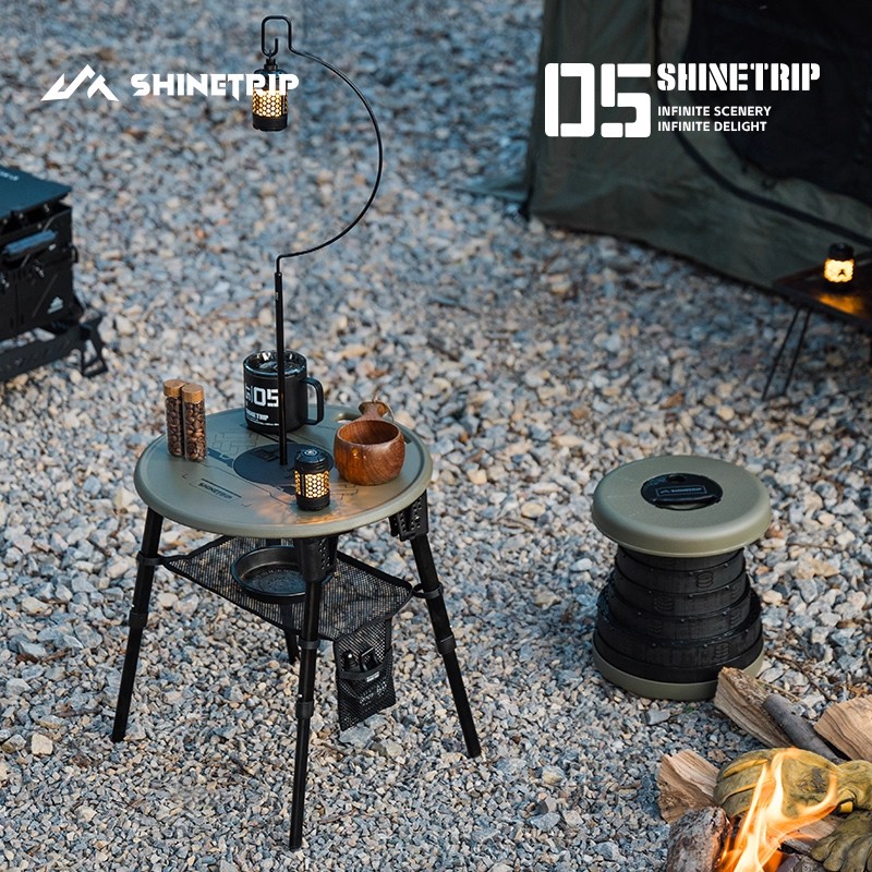 ShineTrip 屋外折りたたみテーブル ポータブル キャ - Outdoor Furniture Usa のレビューと価格