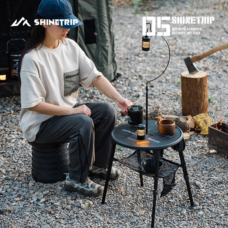 ShineTrip 屋外折りたたみテーブル ポータブル キャ - Outdoor Furniture Usa のレビューと価格