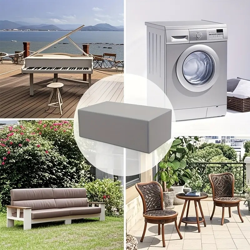 シルバーオックスフォード生地保護カバー - 屋外ガーデン家具 - Outdoor Furniture Table のレビューと価格